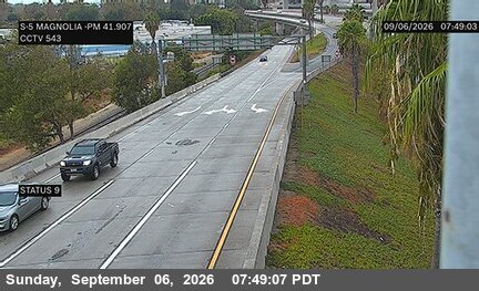 I-5 : (543) Magnolia live camera view