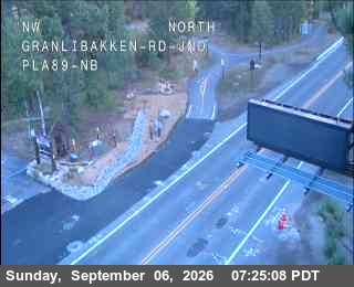 Hwy 89 at Granlibakken live camera view