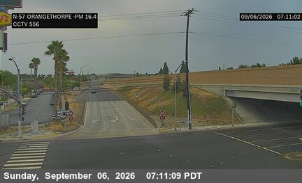 SR-57: (556) Orangethorpe live camera view