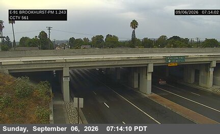 SR-91 : (561) Brookhurst St live camera view