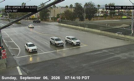 SR-91 : (567) Lemon St live camera view
