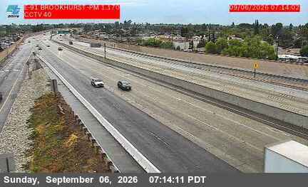 SR-91 : (40) Brookhurst Street live camera view