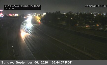 SR-57 : (707) Chapman (Orange) live camera view