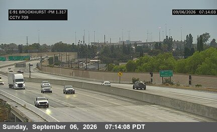 SR-91 : (709) Brookhurst live camera view