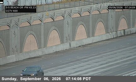 I-5 : (830) SB at Beach live camera view