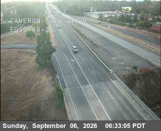 Hwy 50 at Cameron_Park_ED50_WB_2 live camera view