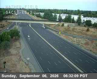 Hwy 50 at Mather Field EB 2 live camera view