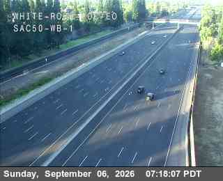 Hwy 50 at White Rock POC EO 1 live camera view