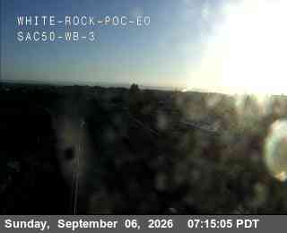 Hwy 50 at White Rock POC EO 3 live camera view