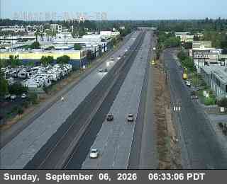 Hwy 50 at Sunrise Blvd EO WB 1 live camera view