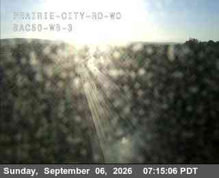 Hwy 50 at Prairie City Rd WO WB 3 live camera view