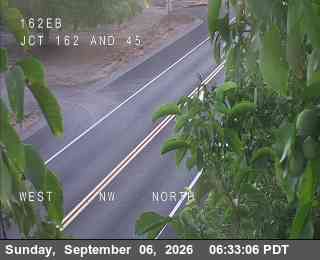 Hwy 162 at JCT162 and 45 live camera view