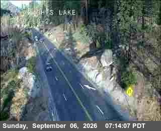 Hwy 50 at Wrights Lake 2 live camera view
