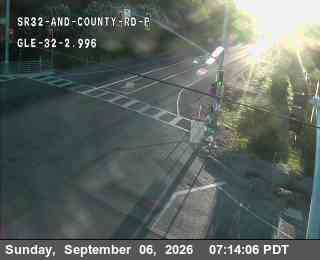Hwy 32 at Rd P Orland live camera view
