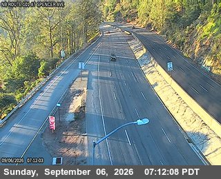 US-101 : Spencer Avenue live camera view