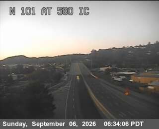 US-101 : I-580 live camera view