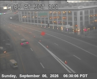 I-80 : US-101 live camera view