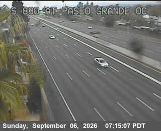 I-880 : Paseo Grande Overcross live camera view
