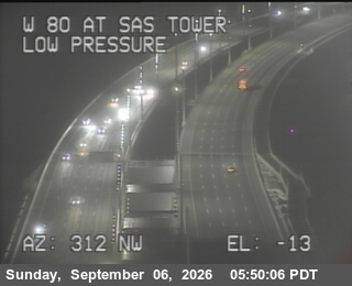 I-80 : Bay Bridge SAS Tower East live camera view