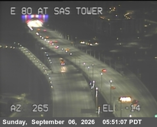 I-80 : Bay Bridge SAS Tower West live camera view