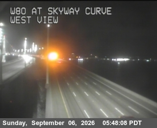 I-80 : Skyway Curve live camera view