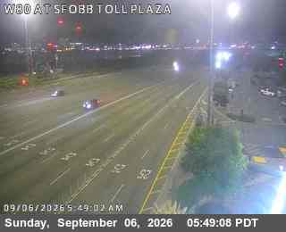 I-80 : Toll Plaza live camera view