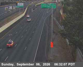 I-80 : Just East Of Hilltop Drive live camera view