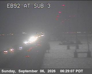 SR-92 : San Mateo Bridge Substation 3 live camera view