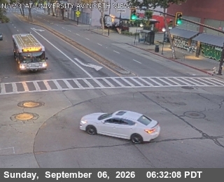 SR-123 : University Avenue - Looking North live camera view