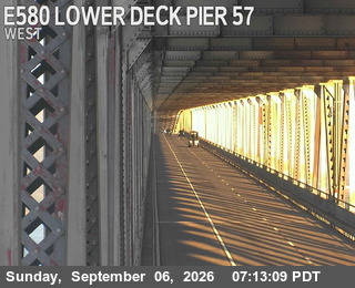 I-580 : Lower Deck Pier 57 live camera view