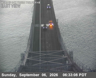 I-580 : Upper Deck Truss Tower Pier 48 live camera view