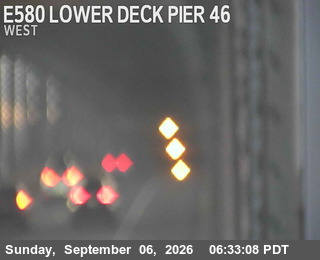 I-580 : Lower Deck Pier 46 live camera view
