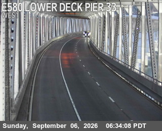 I-580 : Lower Deck Pier 33 live camera view