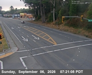 US-101: Eureka / Vigo - Looking North live camera view