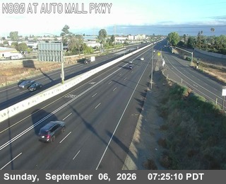 I-880 : Auto Mall Parkway live camera view