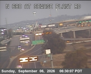 I-680 : At Sewage Plant Rd live camera view