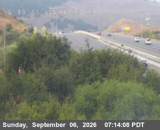 I-80 : E80 at American Canyon Rd OC live camera view