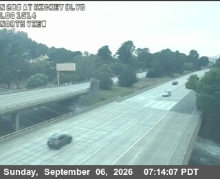 I-280 : N280 Hickey BD NB Loop OnRamp live camera view