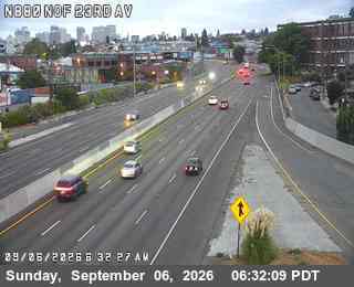 I-880 : North of 23rd Av live camera view