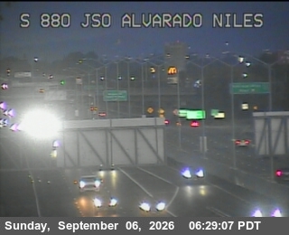 I-880 : South of Alvarado Niles live camera view