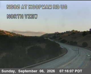 I-680 : at Koopman Rd UC live camera view
